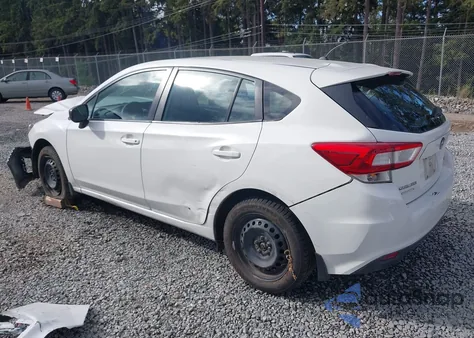 2019 Subaru Impreza 2.0I from USA, damaged, VIN 4S3GTAA60K3749249